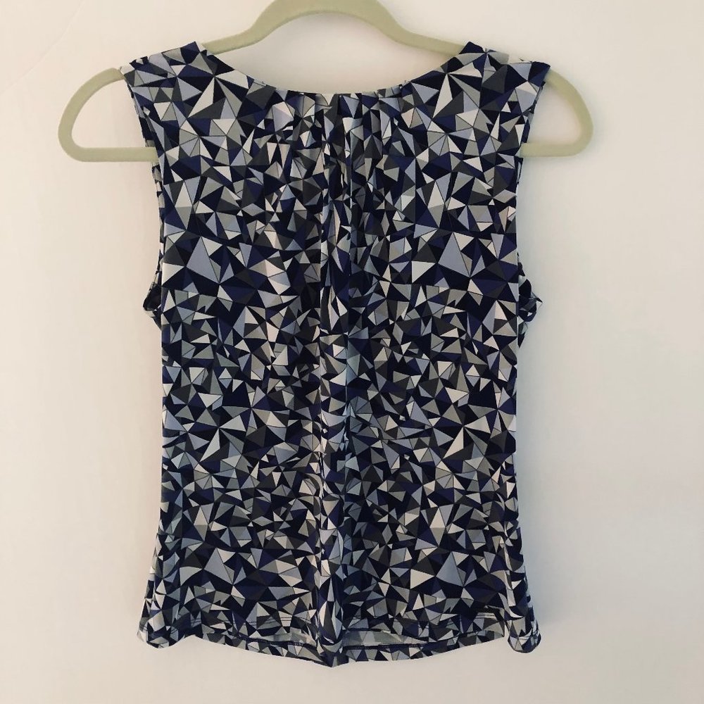 Calvin Klein Multi Color Sleeveless Top Petite S New